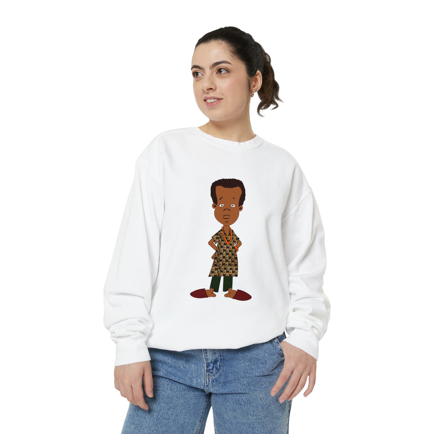 AfroKimbo Unisex Garment-Dyed Sweatshirt