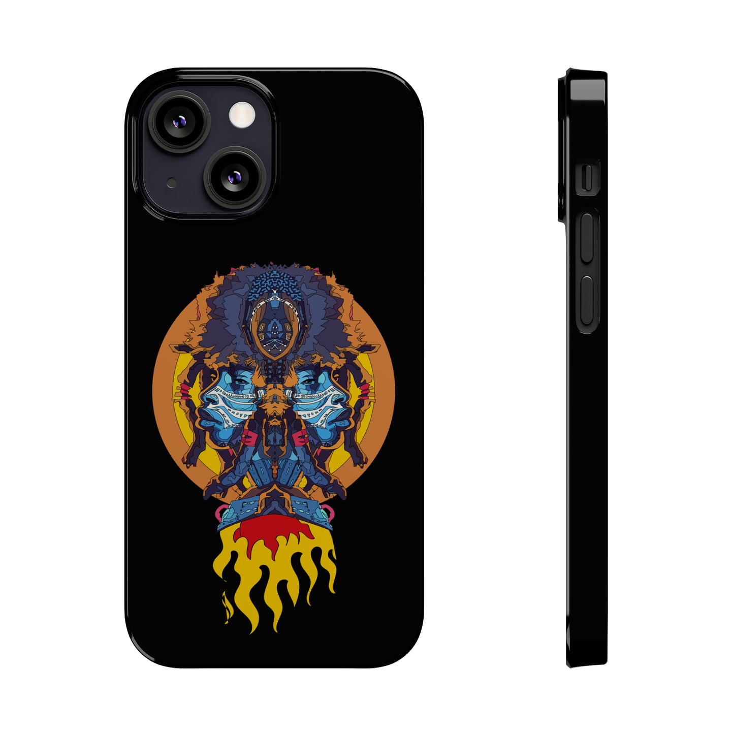 AfroNeo Slim Phone Cases (Black)