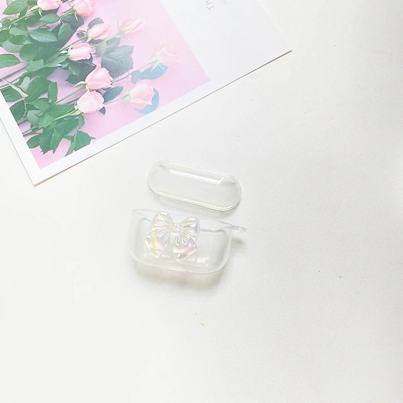 Cute with Chain Cover for Apple Airpods 1 2 3 Case Luxury Butterfly Keychain Earphone Case for Airpods PRO Case Box Airpods 3